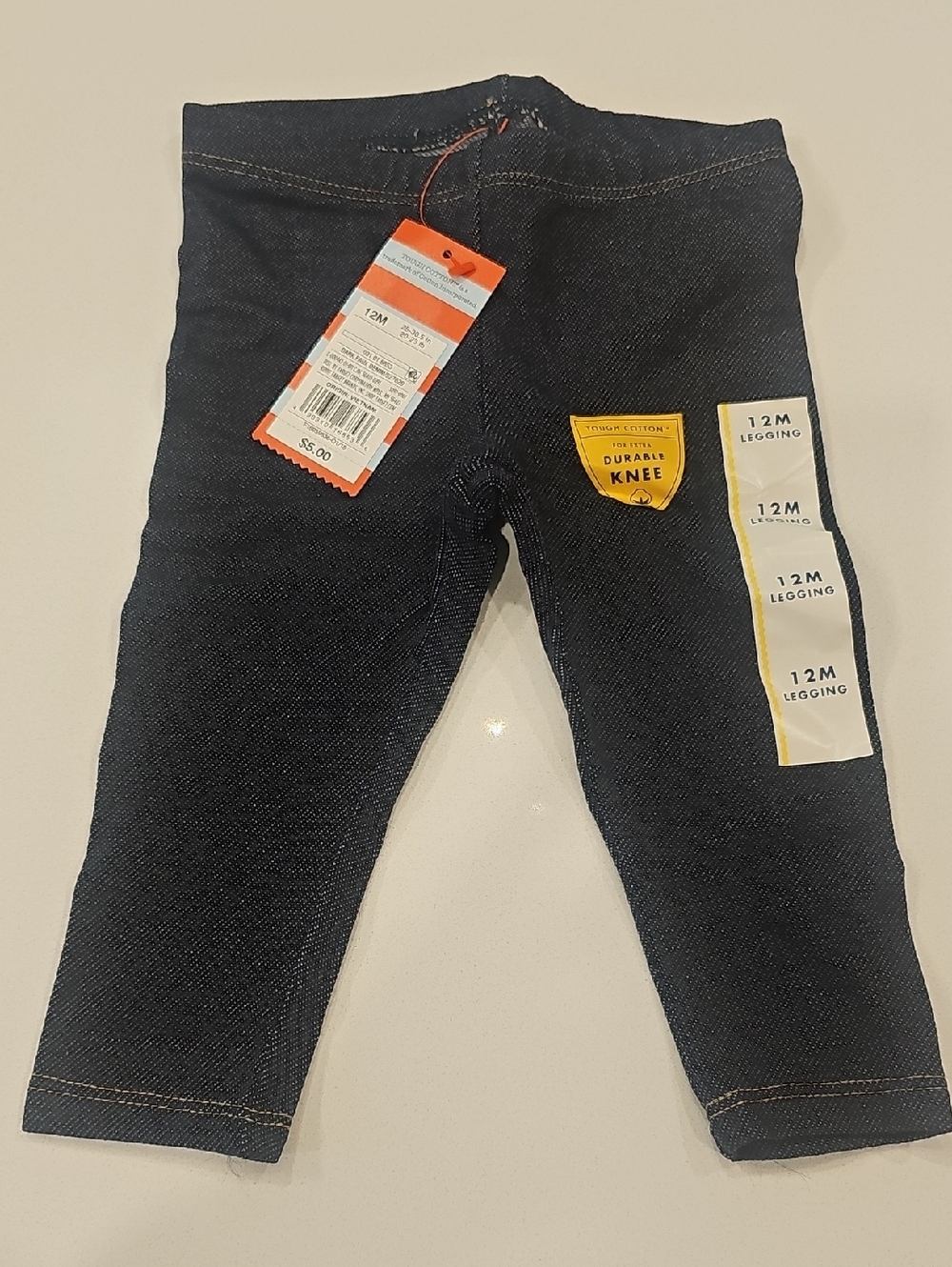 Baby 12M Dark Denim Leggings